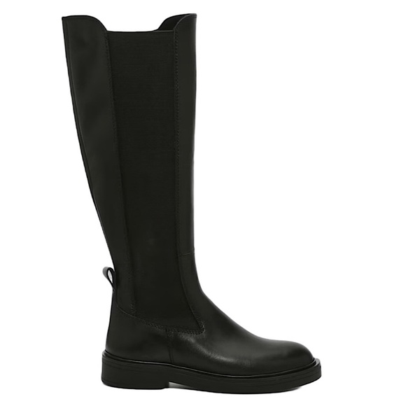 Steve Madden Shoes - STEVE MADDEN • Black Karsten Riding Blackleat Boot Equestrian Includes Box